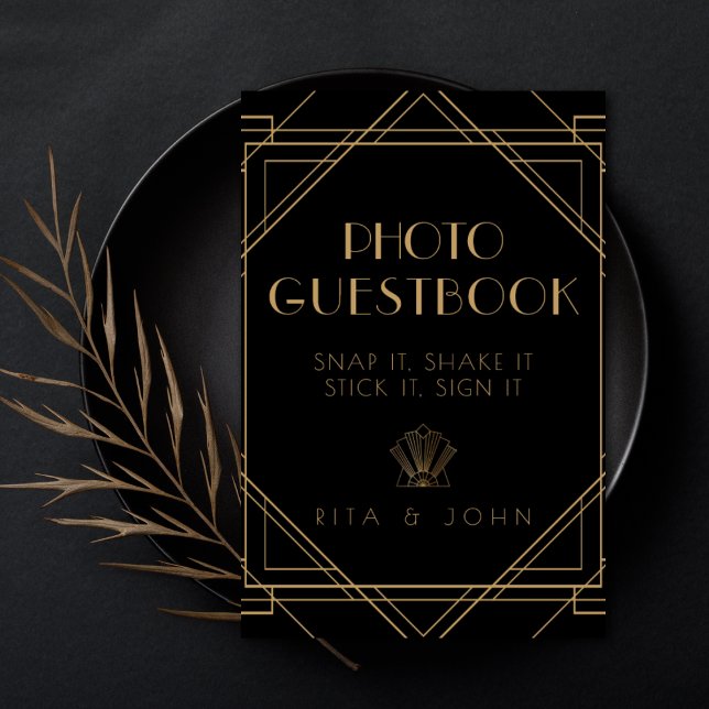 Rótulo del libro de visitas de la foto de la boda  (Subido por el creador)
