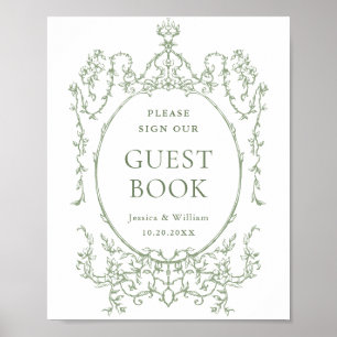 Rótulo del libro de visitas de la orquesta victori