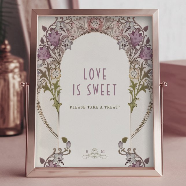 Rótulo del libro de visitas William Morris Lavende (Subido por el creador)