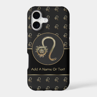 Rótulo del zodiaco de Leo personalizado