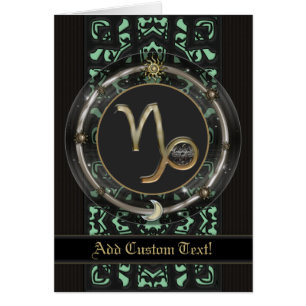 Rótulo del zodiaco del Capricornio