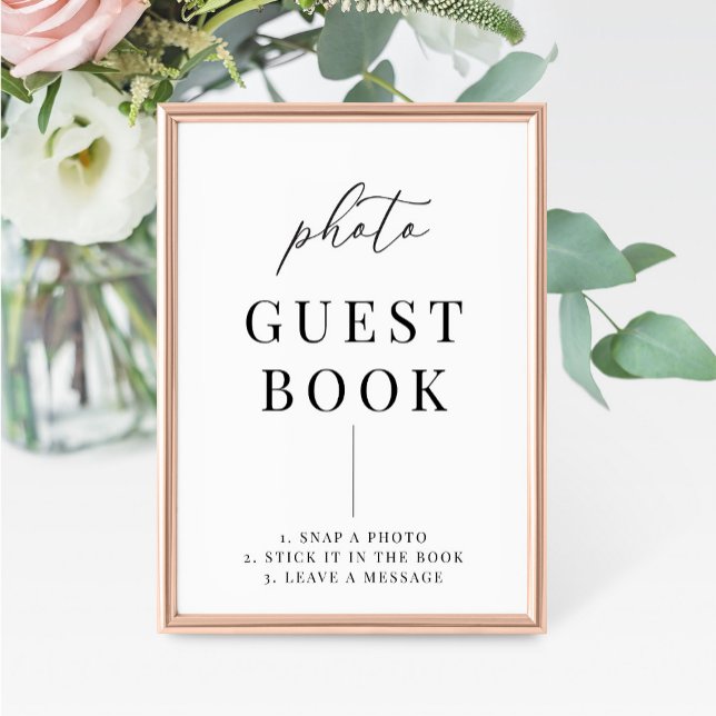 Rótulo elegante y moderno de libros de fotos de bo (Subido por el creador)