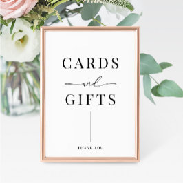 Rótulo elegante y moderno de tarjetas de boda y re