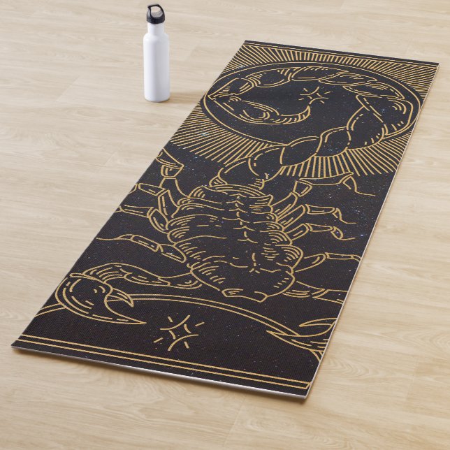 Rótulo Escorpio Zodiac Yoga Mat (In situ)