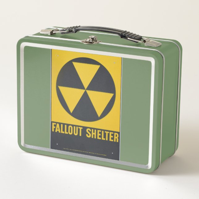 Rótulo Fallout Shelter (Anverso)