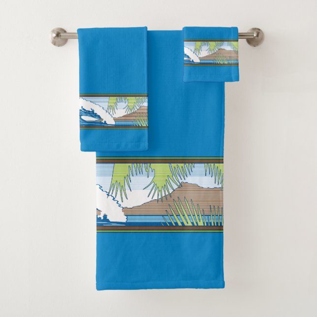Rótulo hawaiano de la resaca de la cabeza del (In situ)