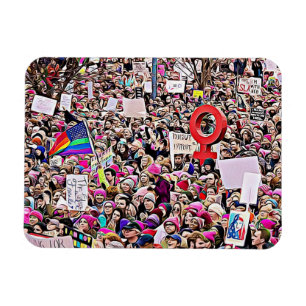 Rótulo LGBT y arcoiris en el imán de la marcha d
