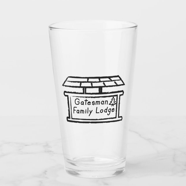 Rótulo Lodge Tumbler Glass (Anverso)