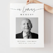 Rótulo Memorial Funeral Minimalista