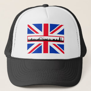 Rótulo Ojo de Londres Unión Jack Flag Gorra Cap