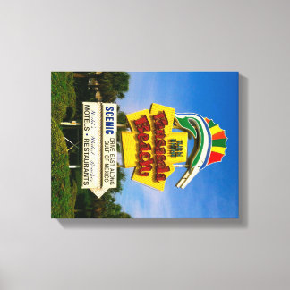 Rótulo Pensacola Beach - Lienzo envuelto de 14" x 