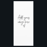 Rótulo personalizado Boda de la tarjeta de evento<br><div class="desc">Agregue la plantilla comprada a este poster en blanco para el signo de personalizado perfecto para su boda o evento.</div>