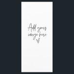 Rótulo personalizado Boda de la tarjeta de evento<br><div class="desc">Agregue la plantilla comprada a este poster en blanco para el signo de personalizado perfecto para su boda o evento.</div>