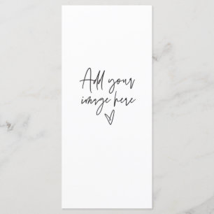 Rótulo personalizado Boda de la tarjeta de evento