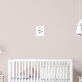 Rótulo Poster personalizado - Decoración personali