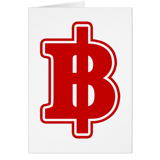 RÓTULO RED BAHT ฿ dinero tailandés ฿ (Frente)