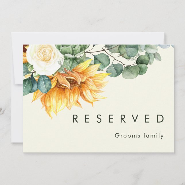 Rótulo Reservado Amarillo Amarillo claro de giraso (Anverso)