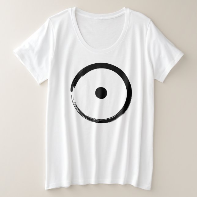 Rótulo solar astrológico - Budismo Círculo Zen 1 (Anverso del diseño)