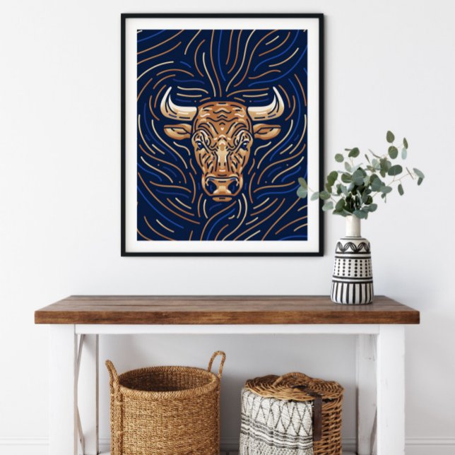 Rótulo Taurus Zodiac | Impresión digital Zodiac (Subido por el creador)