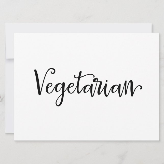 Rótulo "vegetariano" para las necesidades alimenta (Anverso)