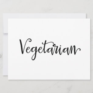 Rótulo "vegetariano" para las necesidades alimenta
