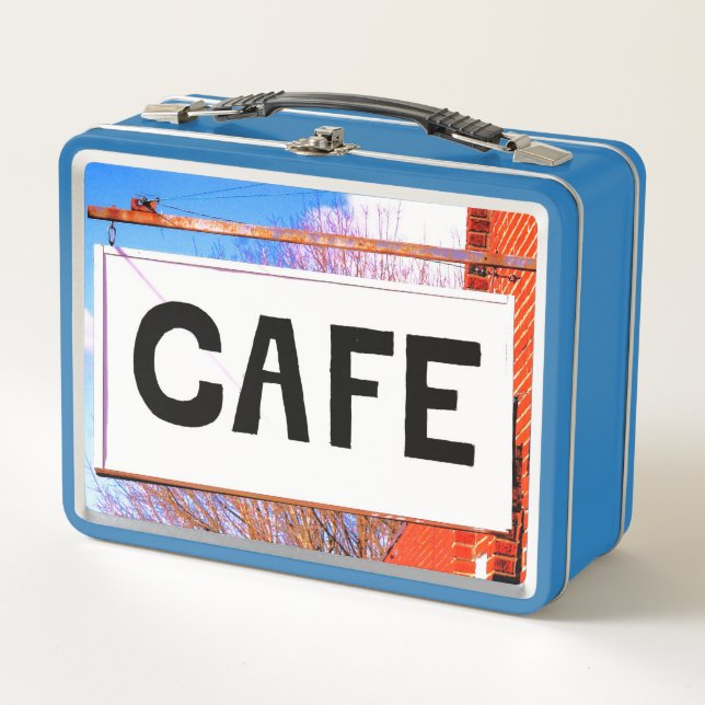 Rótulo Vintage Cafe (Anverso)