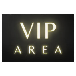 Rótulo VIP brillante - Decoración de lujo para tie