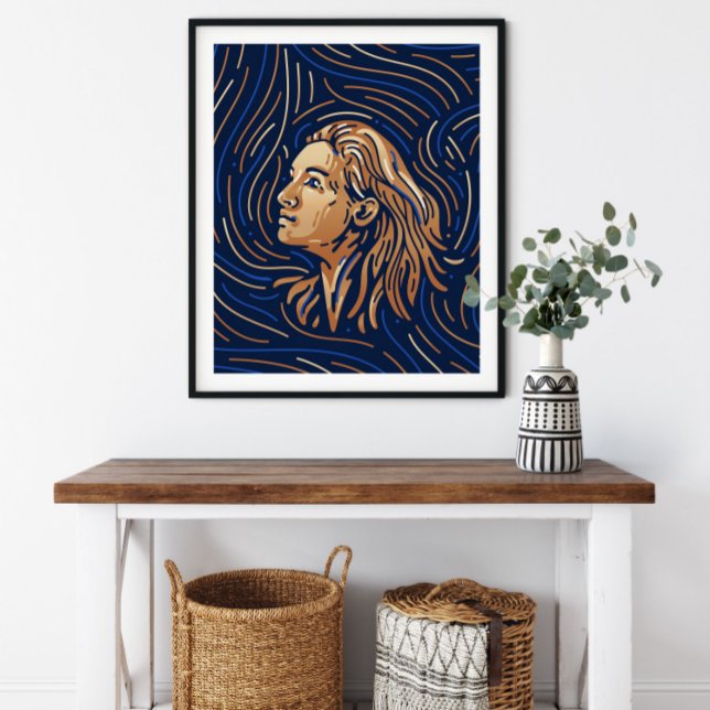 Rótulo Virgo Zodiac | Impresión digital Zodiac (Subido por el creador)