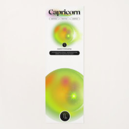 Rótulo Zodiac Capricornio Cita Elemento Tierra Mat