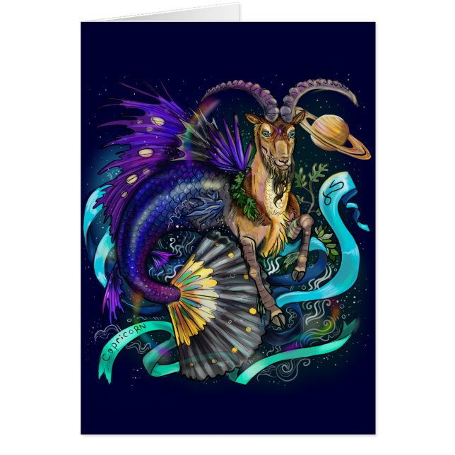 Rótulo Zodiac de Capricornio (Frente)