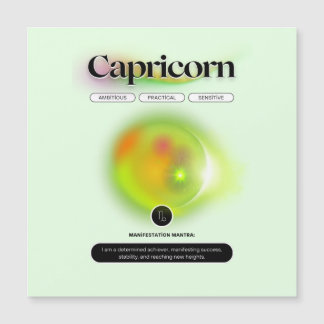 Rótulo Zodiaco moderno Capricornio Cita Elemento T