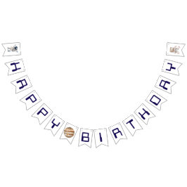 Rótulos de Banderas de Bunting en el espacio exter