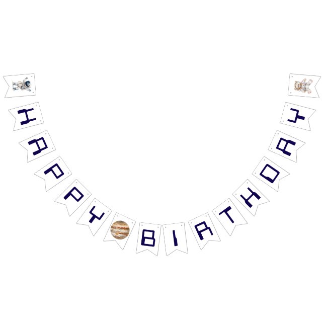 Rótulos de Banderas de Bunting en el espacio exter (Todo)