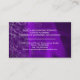 Rótulos de dólar blancos púrpuras de la tarjeta de (Reverso)