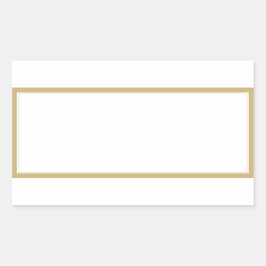 Rótulos dorados de tarro de especias etiquetas rec