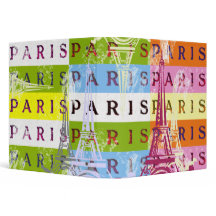 Rótulos y torre Eiffel de París