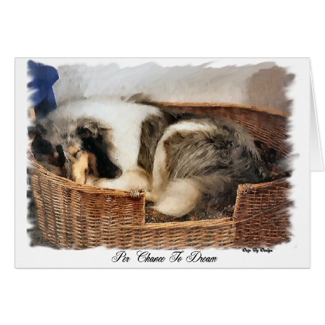 Rough Collie Art Gifts (Anverso (Horizontal))