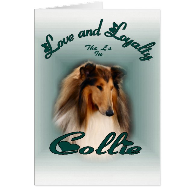 Rough Collie Art Gifts (Frente)