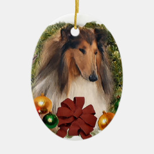 Rough Collie Navidades Regalos Ornamentos