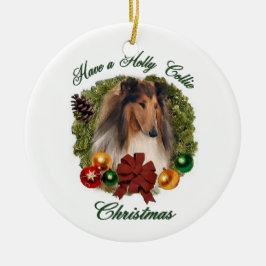 Rough Collie Navidades Regalos Ornamentos