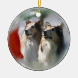 Rough Collie Navidades Regalos Ornamentos