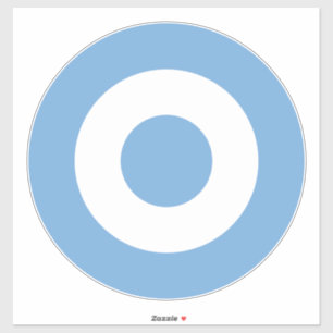 Roundel del Pegatina de la Fuerza Aérea Argentina