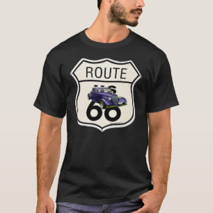 /Route66 camiseta de la muestra Ford 1934