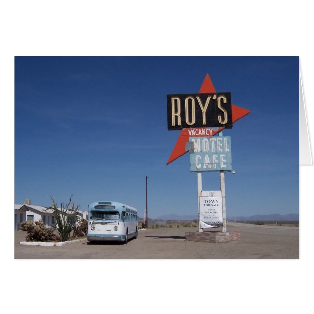 Route 66 Motel California (Anverso (Horizontal))