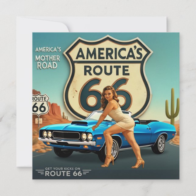 Route 66 Retro (Anverso)
