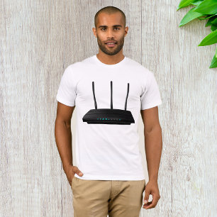Router inalámbrico para camiseta