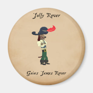 Rover alegre - imán sarcástico de Gaius