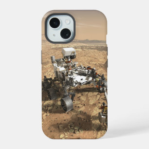 Rover Mars 2020 en la superficie de Marte.