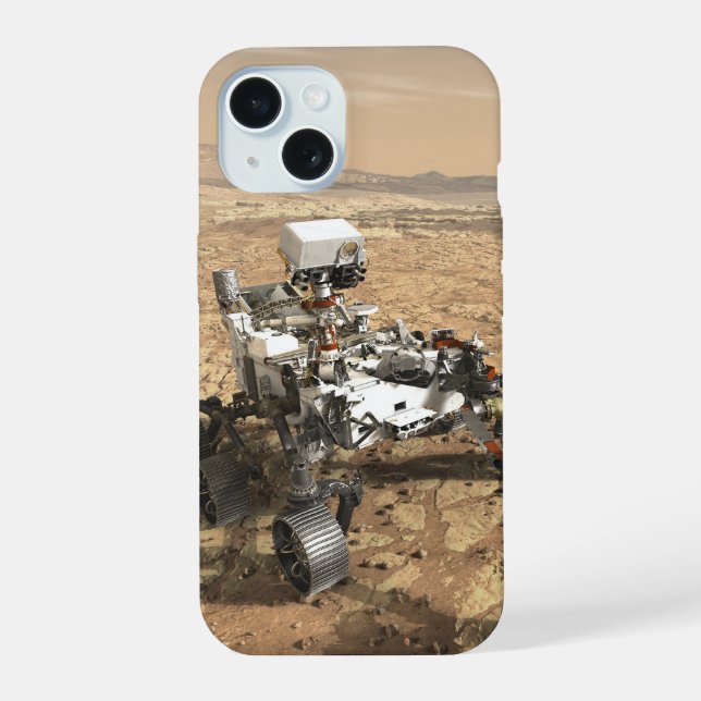 Rover Mars 2020 en la superficie de Marte. (Reverso )