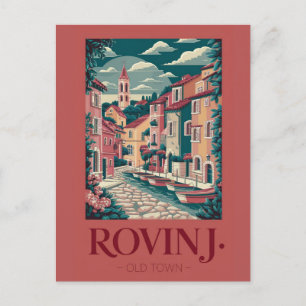 Rovinj Croacia Postal VintageTravel Punto de Refer